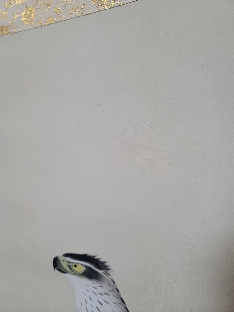 安来出身 画家 野々内安太郎 共箱 松に鷹 - 絵画公式 ストア