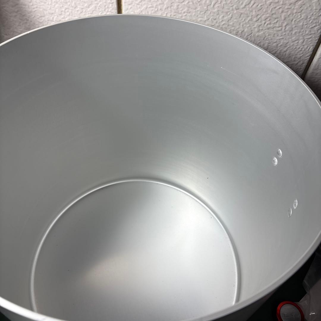 業務用　平和アルミ 寸胴鍋 直径高さ　共に約45cm 新品未使用品