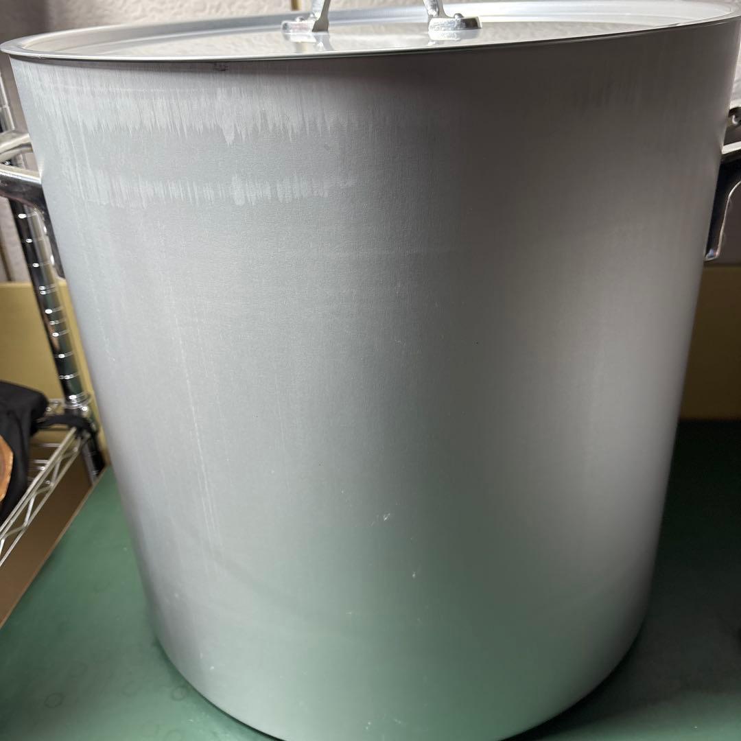 業務用　平和アルミ 寸胴鍋 直径高さ　共に約45cm 新品未使用品