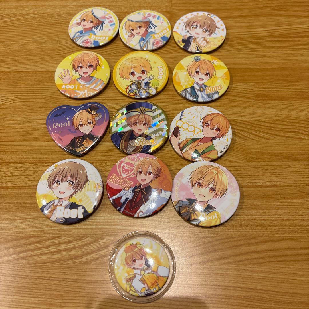 るぅとくん 缶バッジ 13個まとめ売り - メルカリ