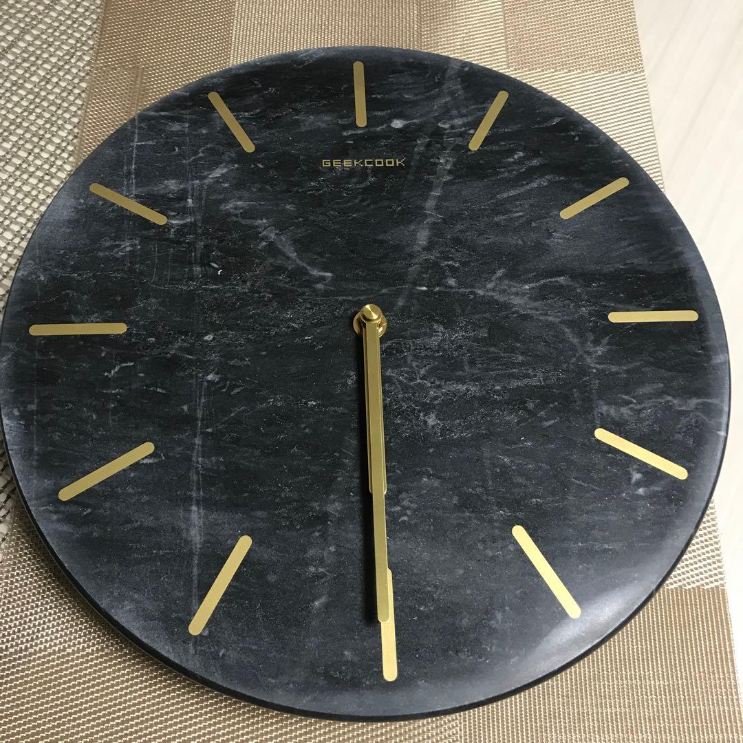 マーブルウォールクロック 大理石