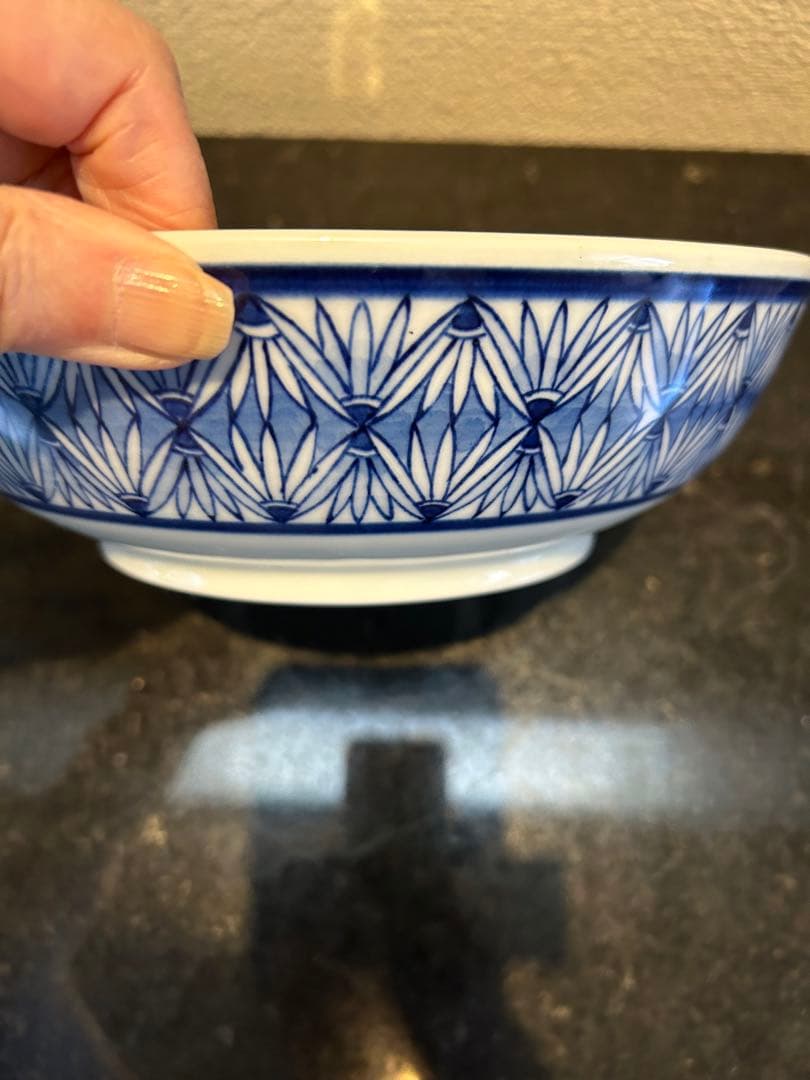 染付大鉢 佐藤律子さん作 - メルカリ