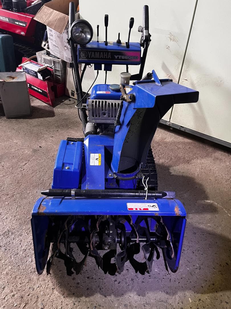 ヤマハ除雪機 　YT660 ガソリンエンジン　バッテリー新品　★新潟県発