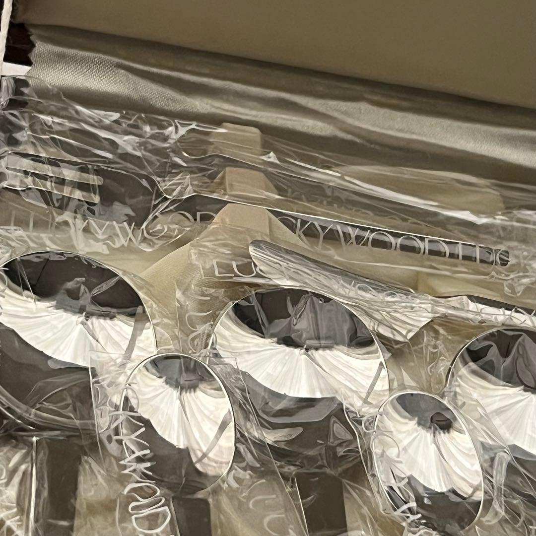 ラッキーウッド スカンジナビア 18-12ステンレス スープスプーン フォーク