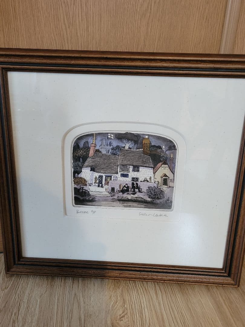 グラハムクラーク★「 Breeze」★AP版★銅版画彩色