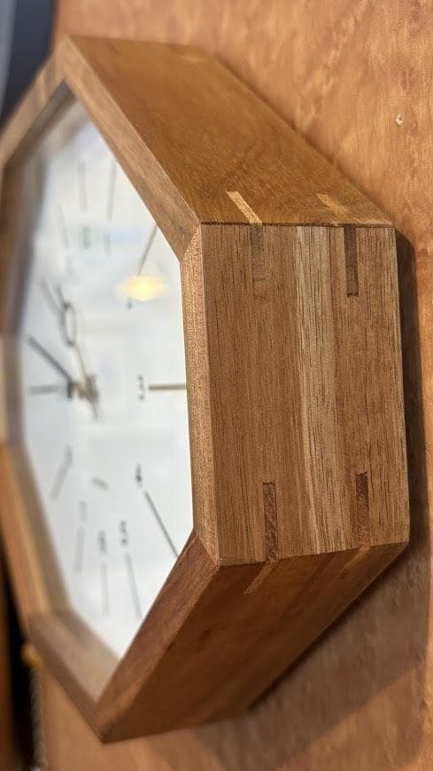 インターフォルム　ウォールクロック 　電波 ベルモンテ ホワイト　電波時計