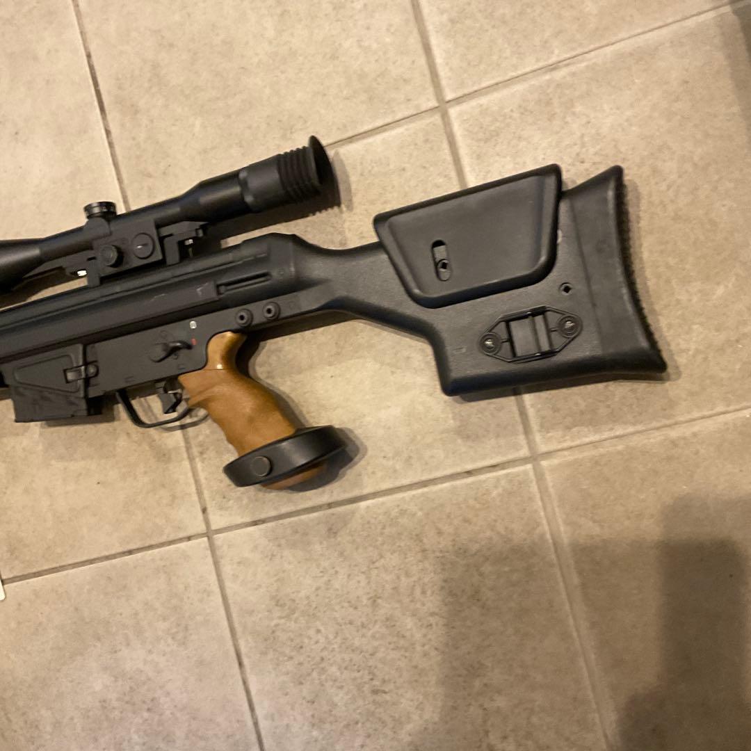 86m/s東京マルイ純正電動ガンスナイパーライフルPSG-1良品メンテ済み