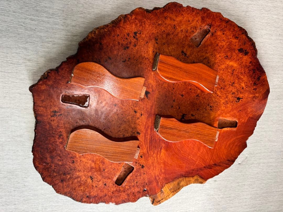 1枚板　花梨　希少　ローテーブル　年代物