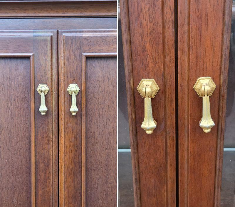 マルニ 地中海シリーズ 飾り棚 ガラスショーケース開戸棚 花見川区にてお渡し歓迎