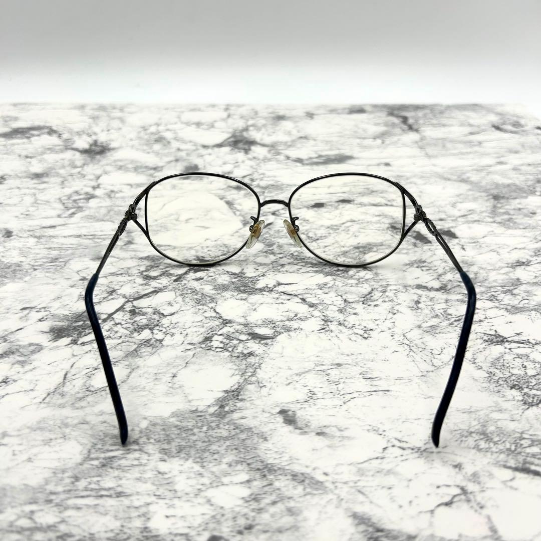 美品　BURBERRY　メガネ　ゴールドフレーム　472　眼鏡　バーバリー