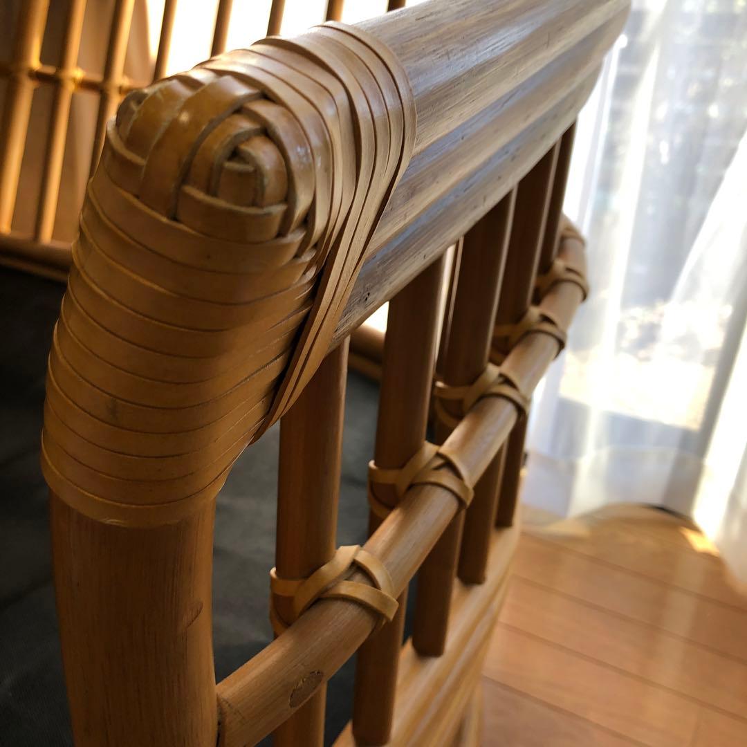 ★ジャーナルスタンダードファニチャー★竹フレームソファー★2〜3人掛け★手作り風