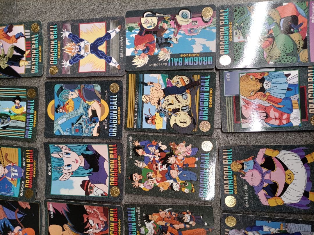 ドラゴンボール ビジュアルアドベンチャー　カードダス45枚セット　まとめ