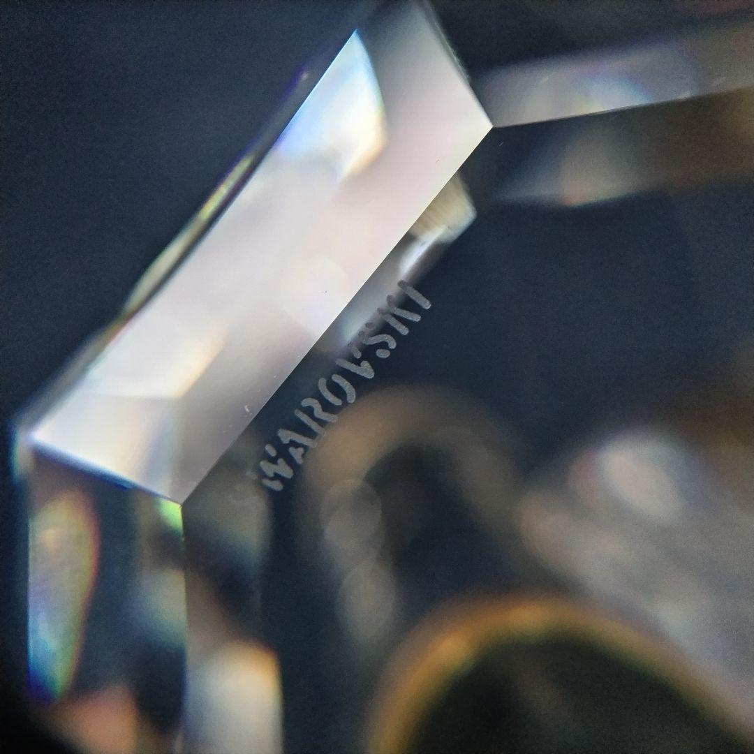 スワロフスキー Swarovski 1992年 クオーツ 置時計 廃盤品