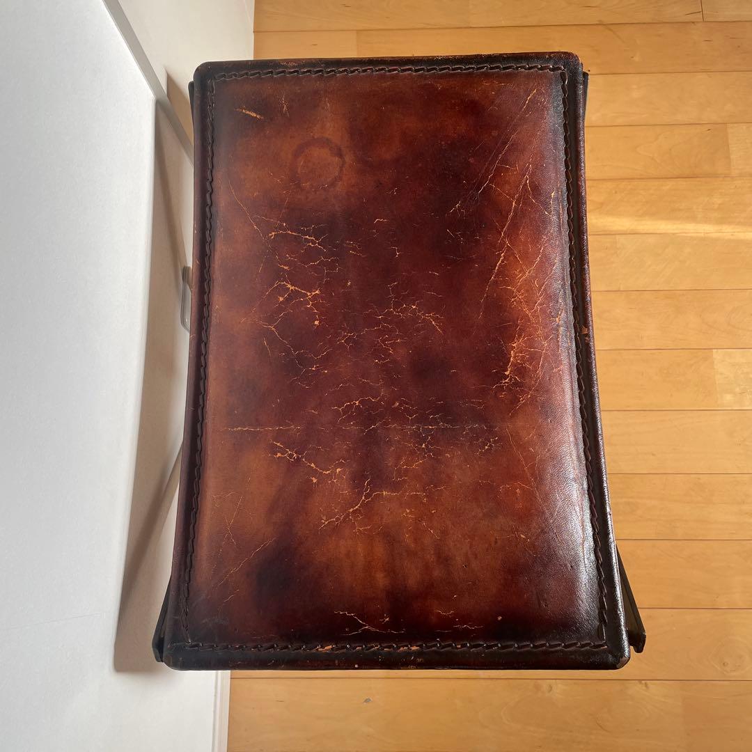 フォールディングチェアスツール アイアン 折り畳み椅子 アンティーク