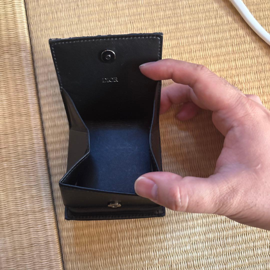 Dior ロゴパターン コンパクト財布　ケース