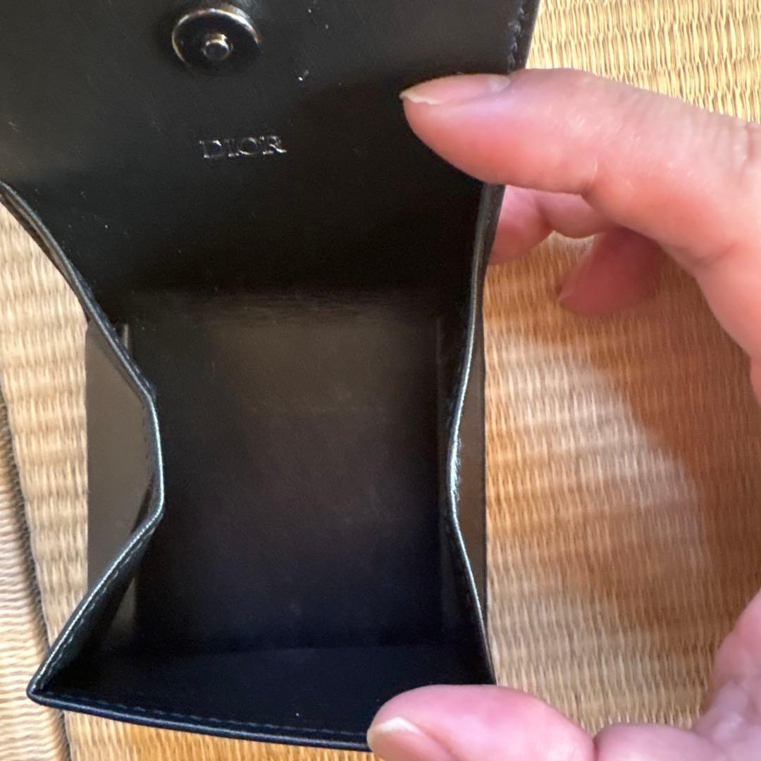 Dior ロゴパターン コンパクト財布　ケース