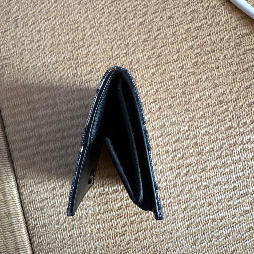 Dior ロゴパターン コンパクト財布　ケース