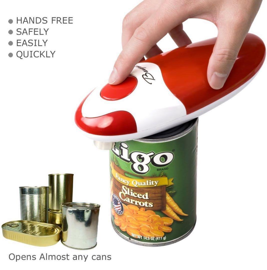 缶切り 電動缶切り キッチン コードレス ワイヤレス 電動