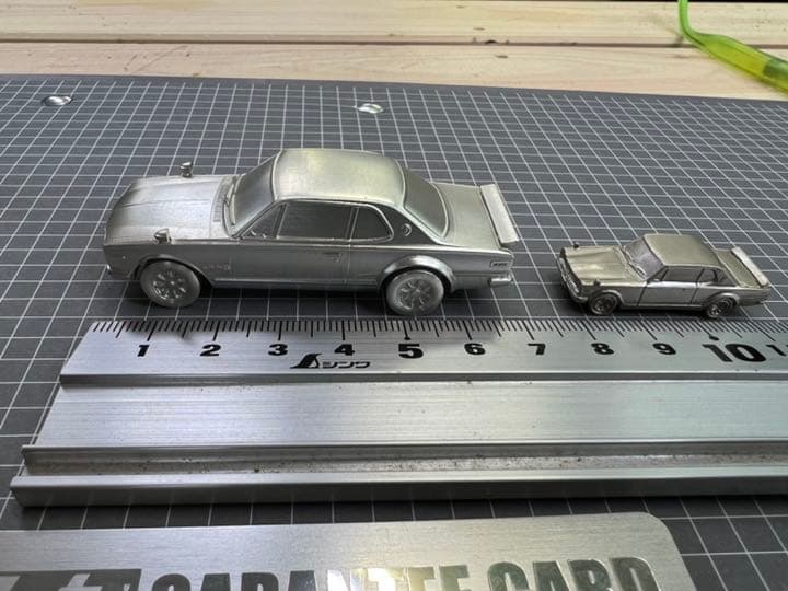 タルガ タッカー アルミ削り出し1/64日産 スカイライン 専用缶ケース