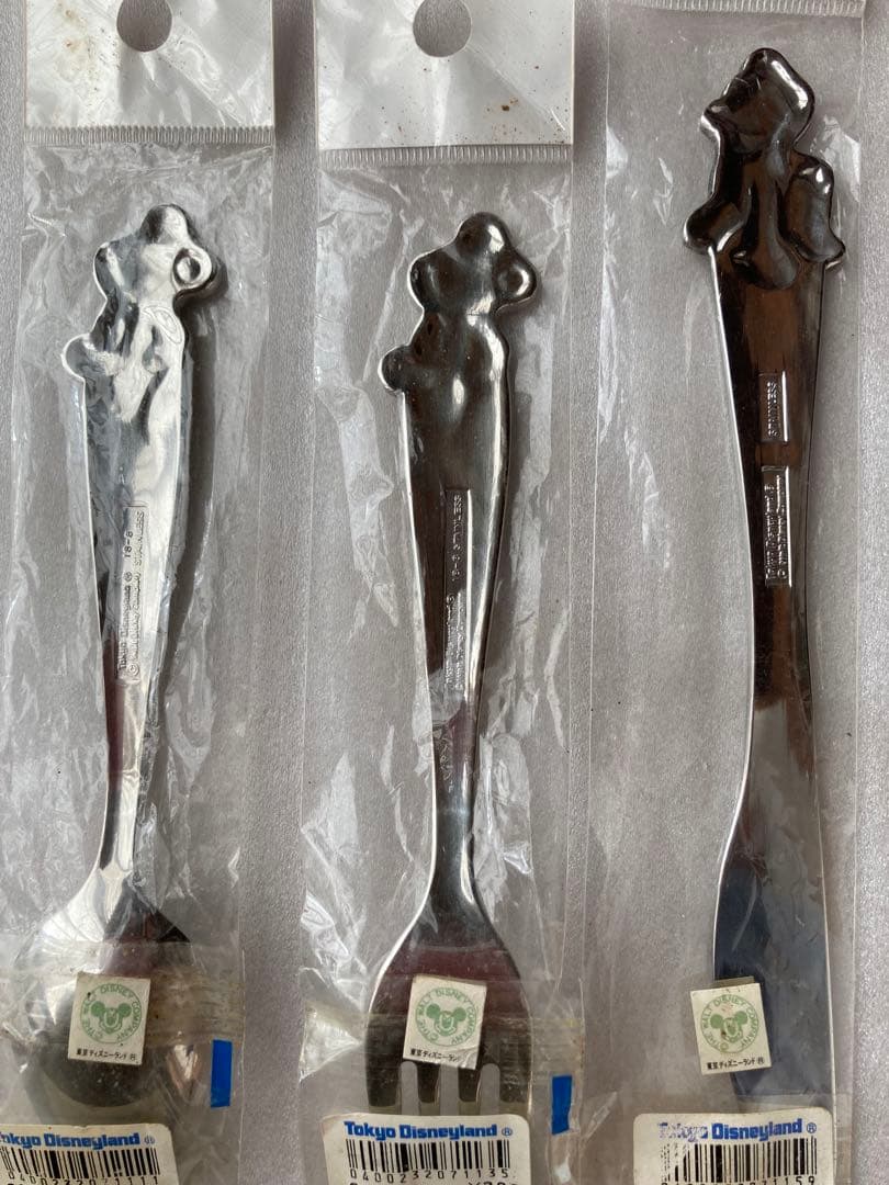 ☆レア　東京ディズニーランド ミッキー　ドナルドダック　カトラリー3点セット☆