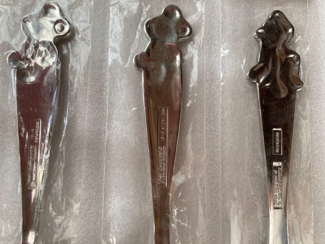 ☆レア　東京ディズニーランド ミッキー　ドナルドダック　カトラリー3点セット☆