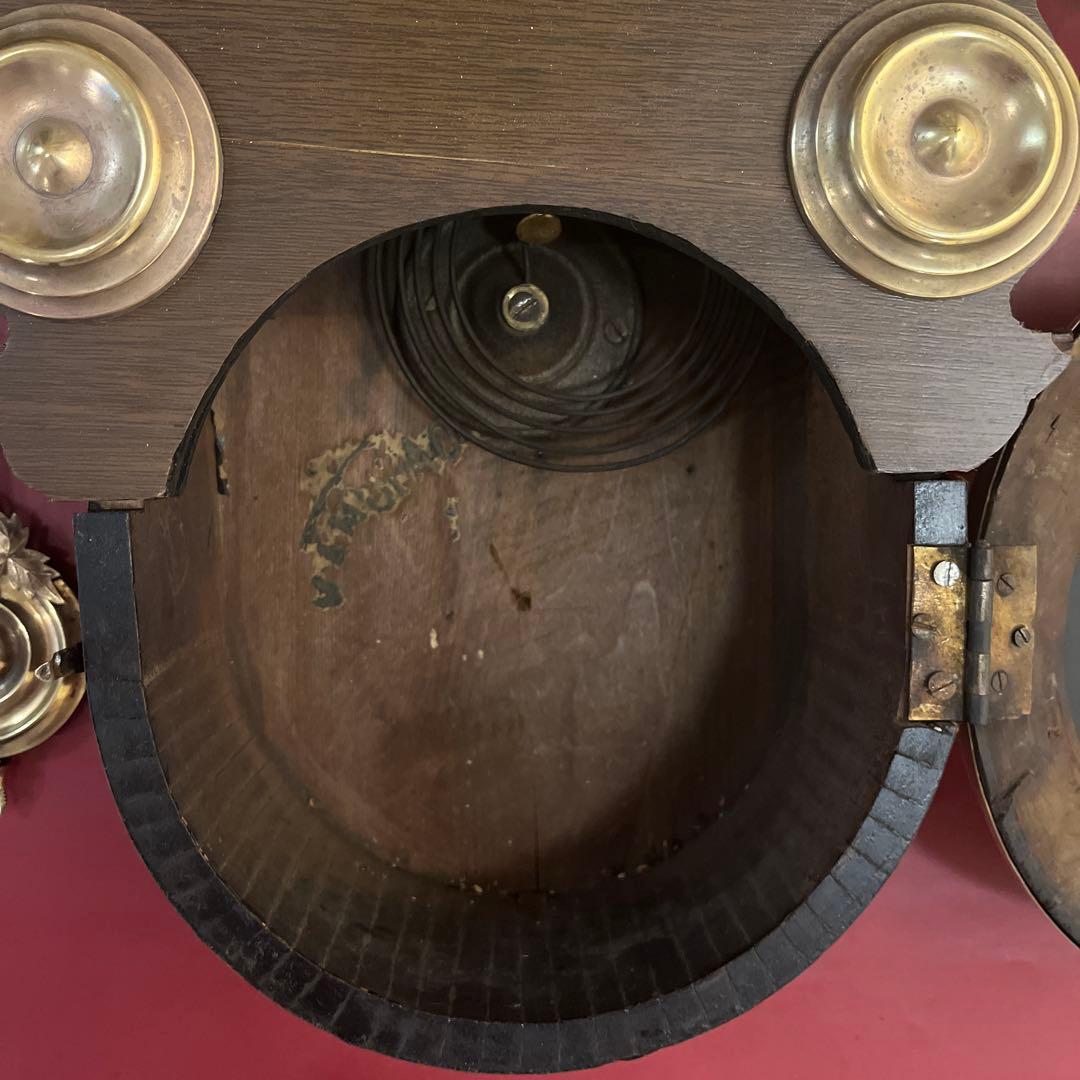 じ*げ様 アンティーク 明治〜大正 真鍮製 達磨