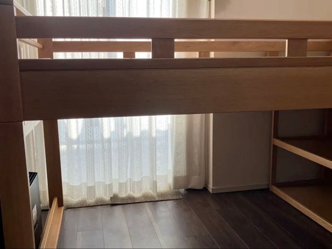 浜本工芸　No.5000 国産品　ミドルベッド　ナチュラルオーク