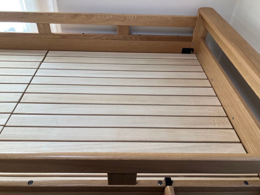浜本工芸　No.5000 国産品　ミドルベッド　ナチュラルオーク