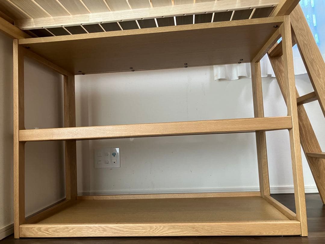 浜本工芸　No.5000 国産品　ミドルベッド　ナチュラルオーク