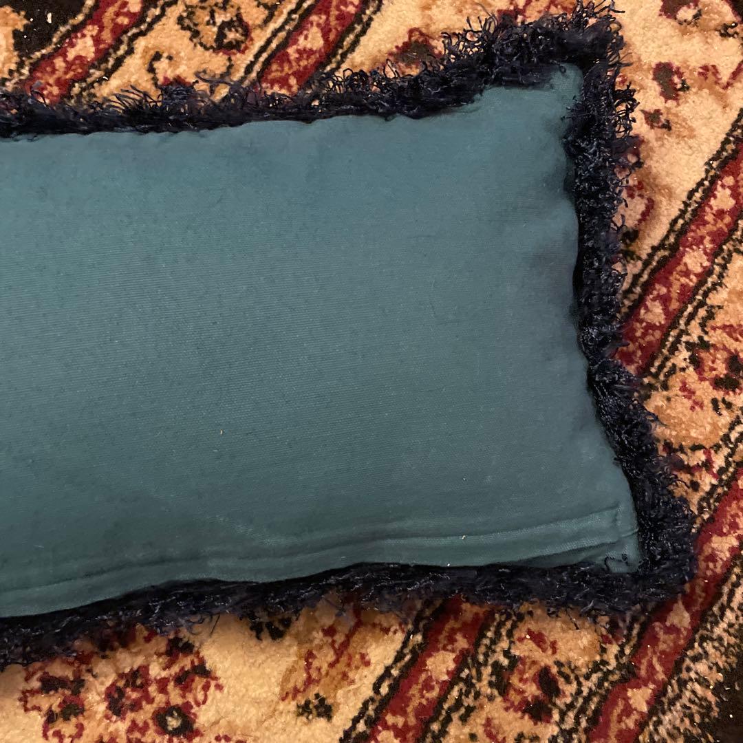 フランフラン　ビーズクッション　グリーン