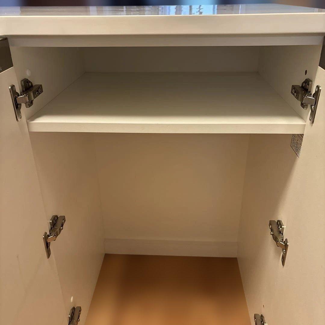 【ニトリ】リガーレ　キッチンカウンター　ハイタイプ　ホワイト