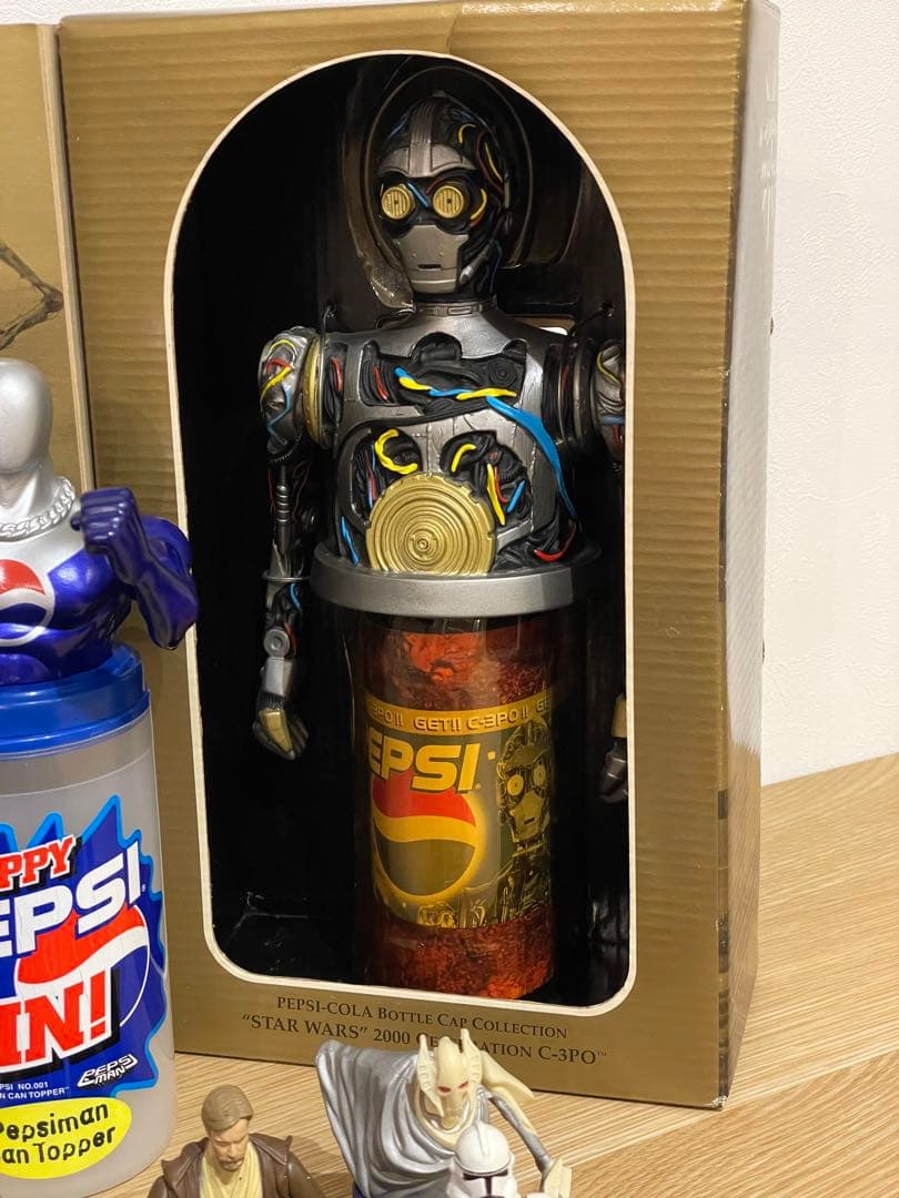 スターウォーズ ペプシ ボトルキャップ 88個 ボトルホルダー まとめ売り