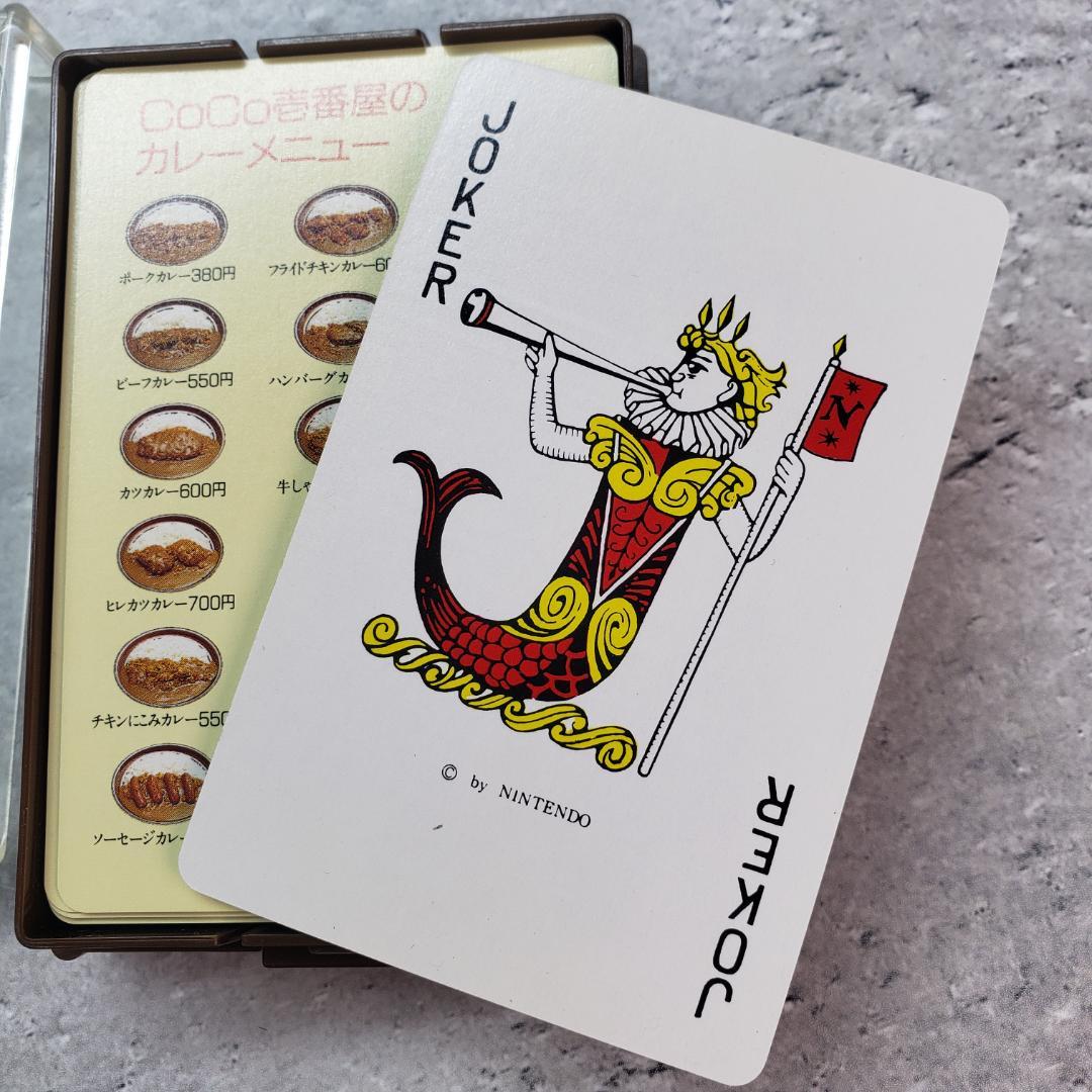 非売品 カレーハウスCoCo壱番屋 トランプ 任天堂