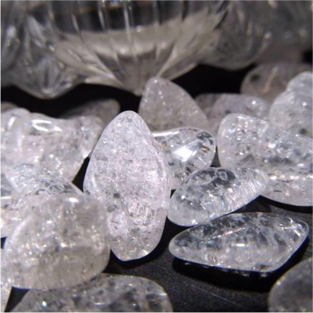 500★限定ご奉仕★幸運を呼び込む☆【クラックレインボー爆裂水晶さざれ】❤️