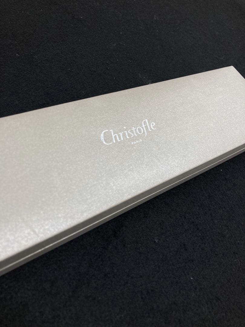 【美品】Christofle クリストフル 高級箸セット ピンク白