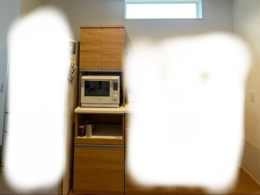 ニトリ木製レンジボード　リガーレ　ナチュラルカラー