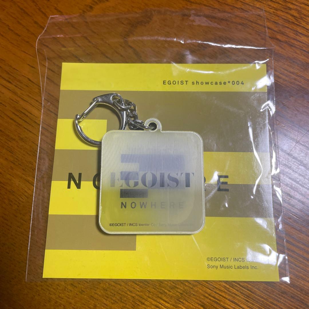 【世界に一つ】EGOIST チェンジングキーホールダー　chelly直筆サイン 世界に一つ】EGOIST チェンジングキーホールダー chelly直筆サイン