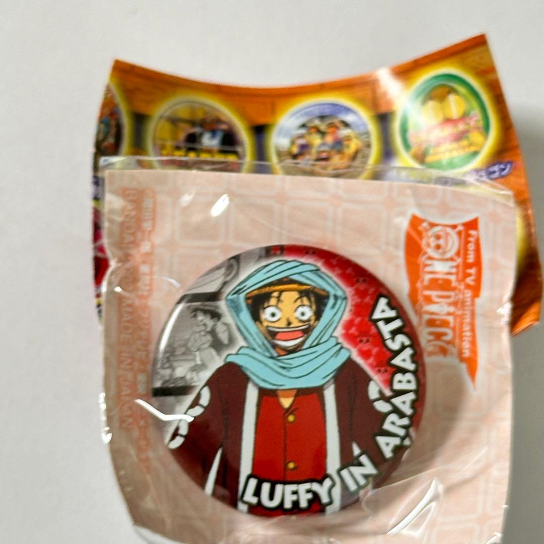 ONE PIECE ワンピース アラバスタ レトロ 初期 当時 缶バッジ ルフィ