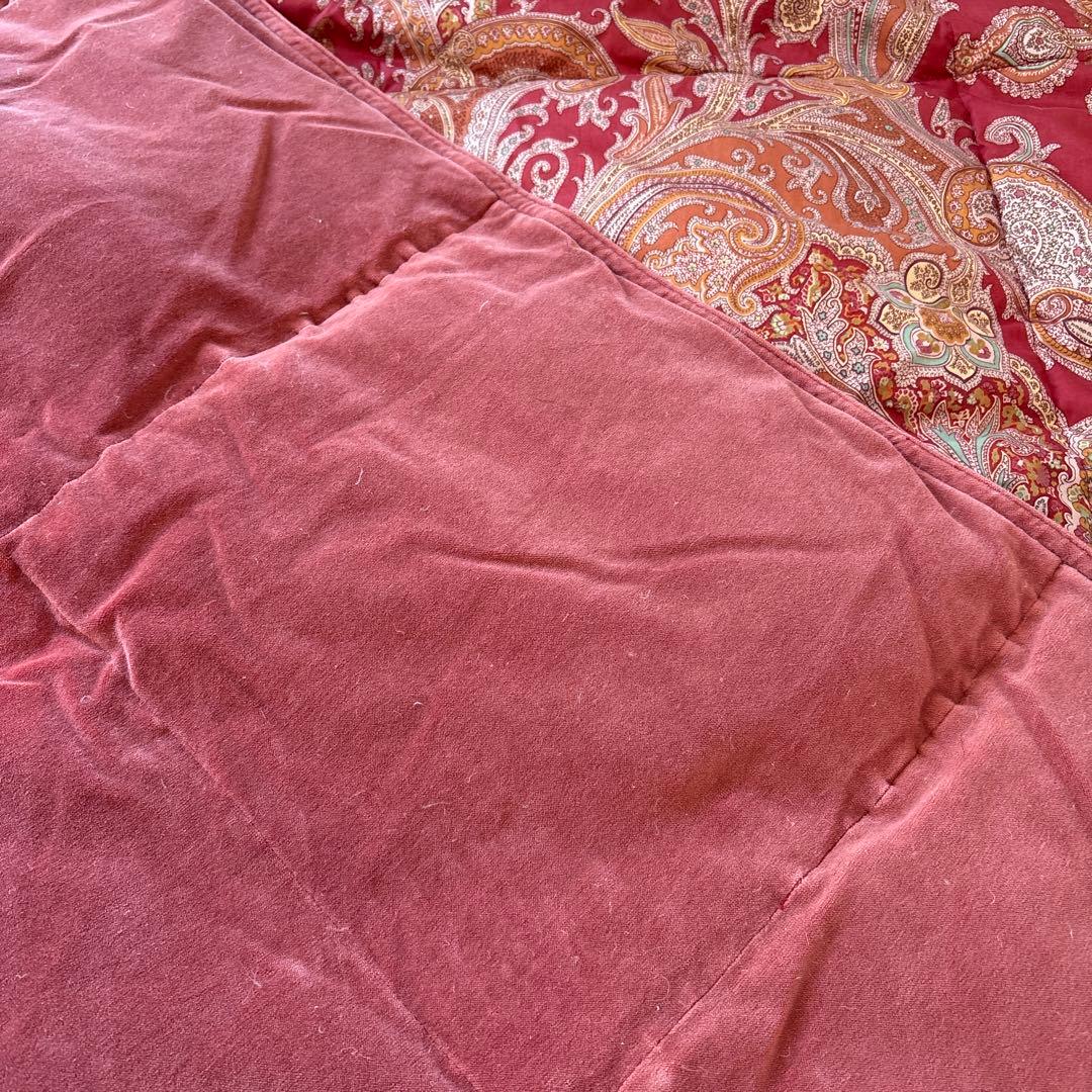 ETRO ペイズリー柄 掛け布団 ダブルサイズ