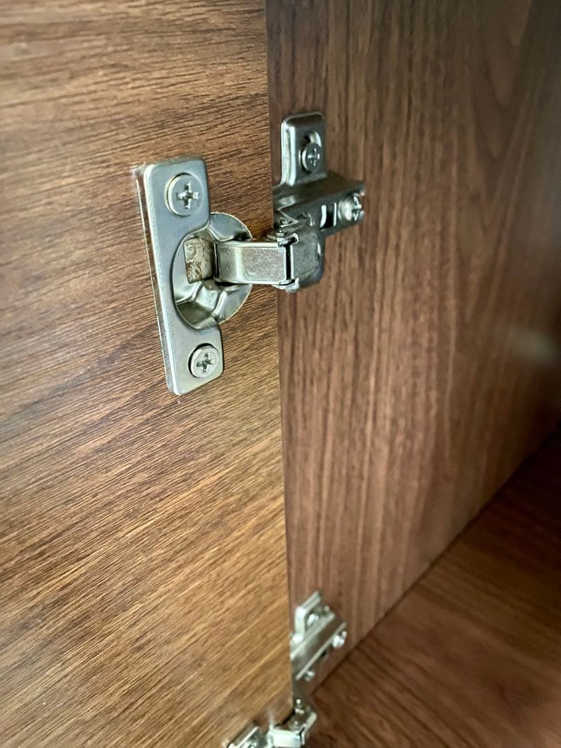 【大型家具】ウッド調キャビネット/送料込み