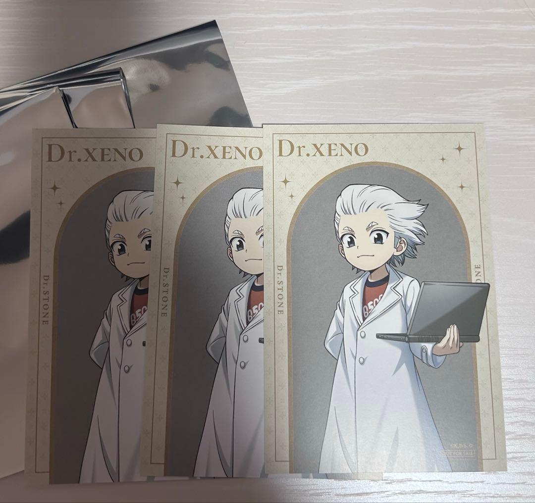ゼノ 幼少期 大人 ドクターストーン ロフト 特典 両面イラストカード 3