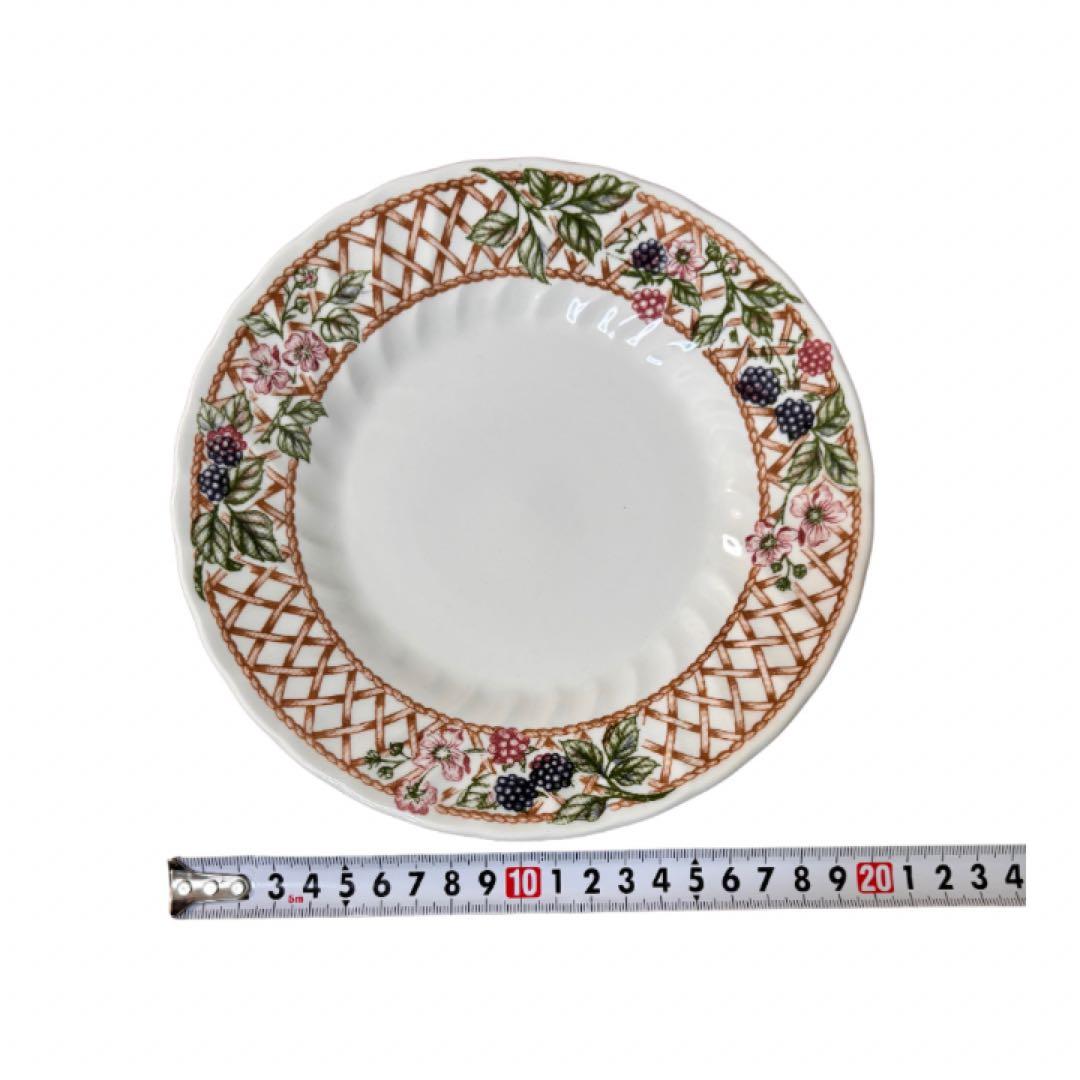 Churchill チャーチル ブラックベリー トレリス　ディナーセット　20点