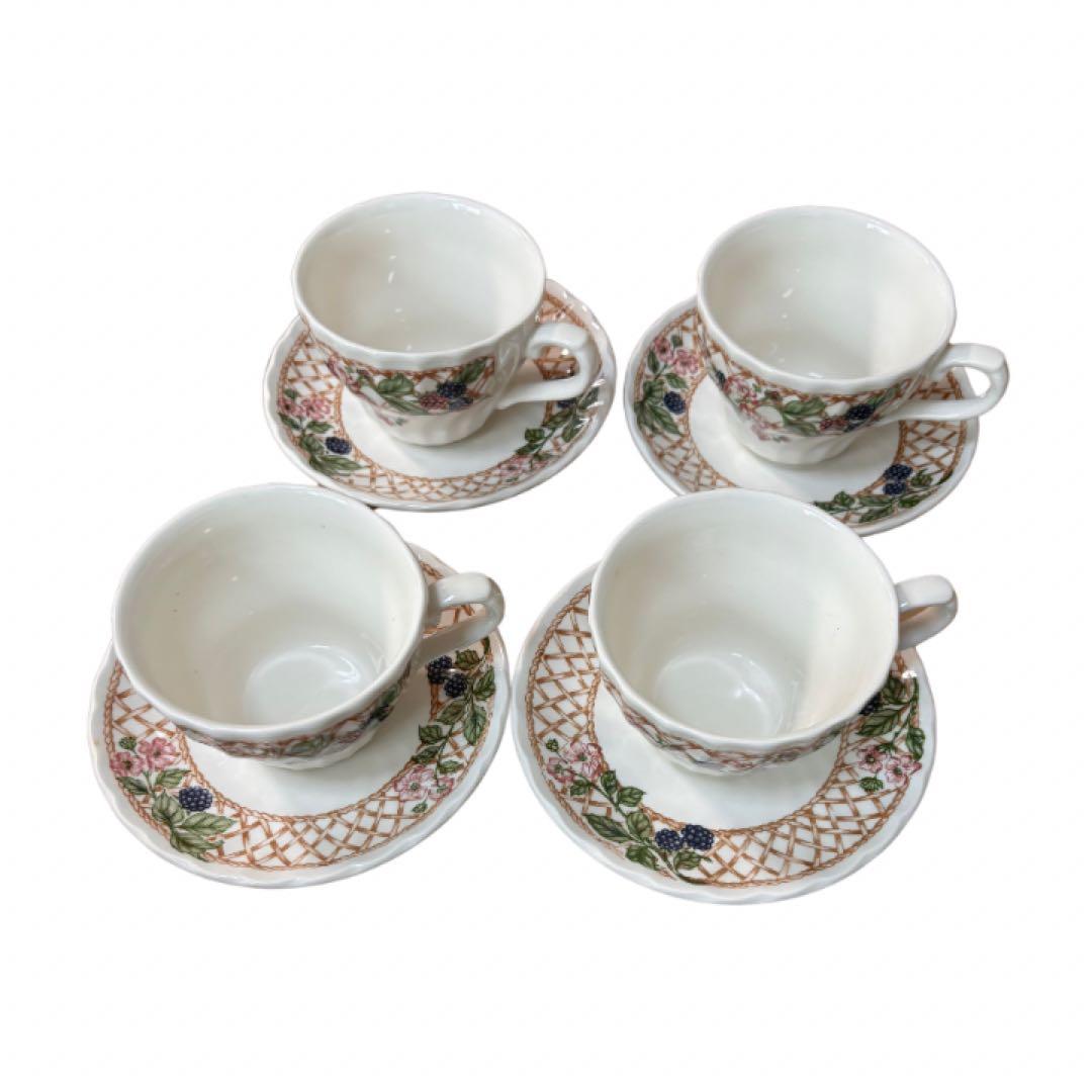 Churchill チャーチル ブラックベリー トレリス　ディナーセット　20点