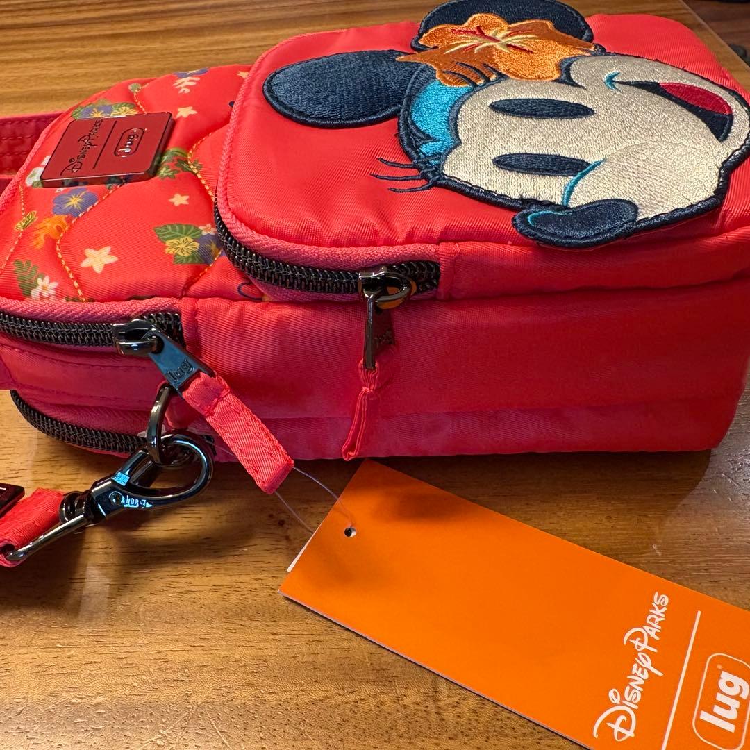 アウラニディズニー　ミニー　ショルダーバッグ　ポーチ