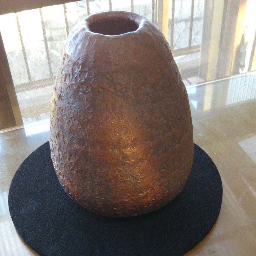 花瓶 備前焼