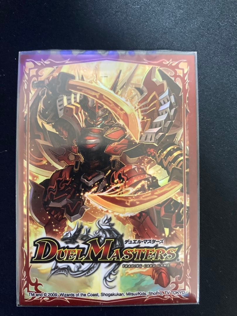 ボルバルザーク紫電ドラゴン　スリーブ　旧公式スリーブ