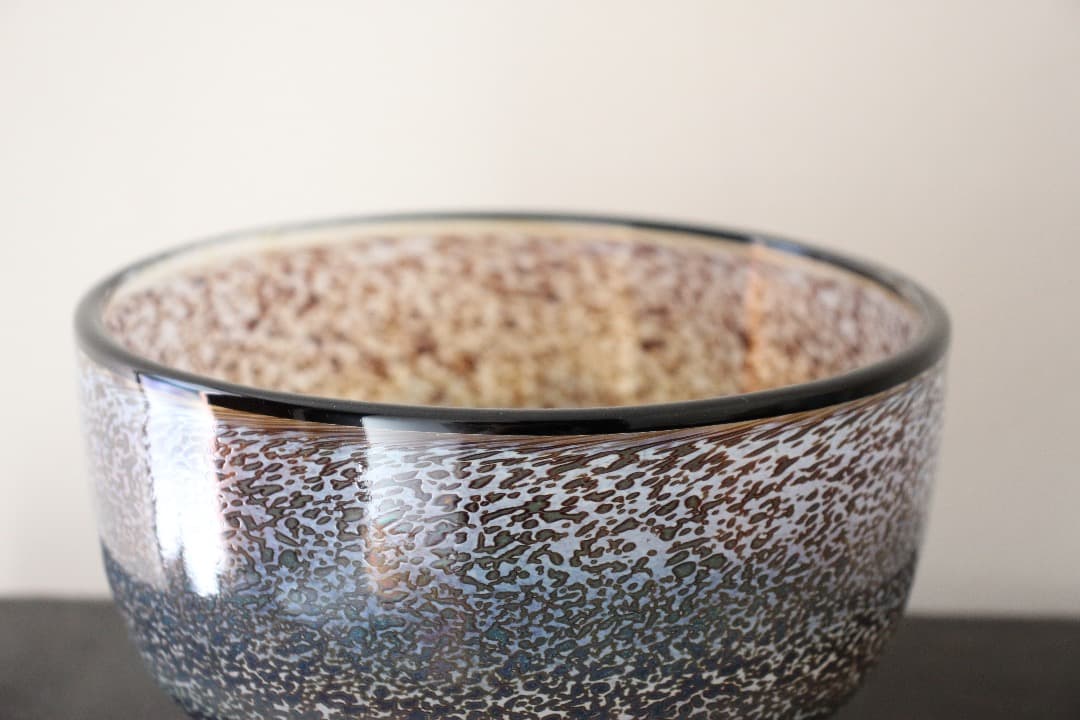 コスタボダ　ガラスボウル　METEOR流星　バーティル・ヴァリーン　アートガラス