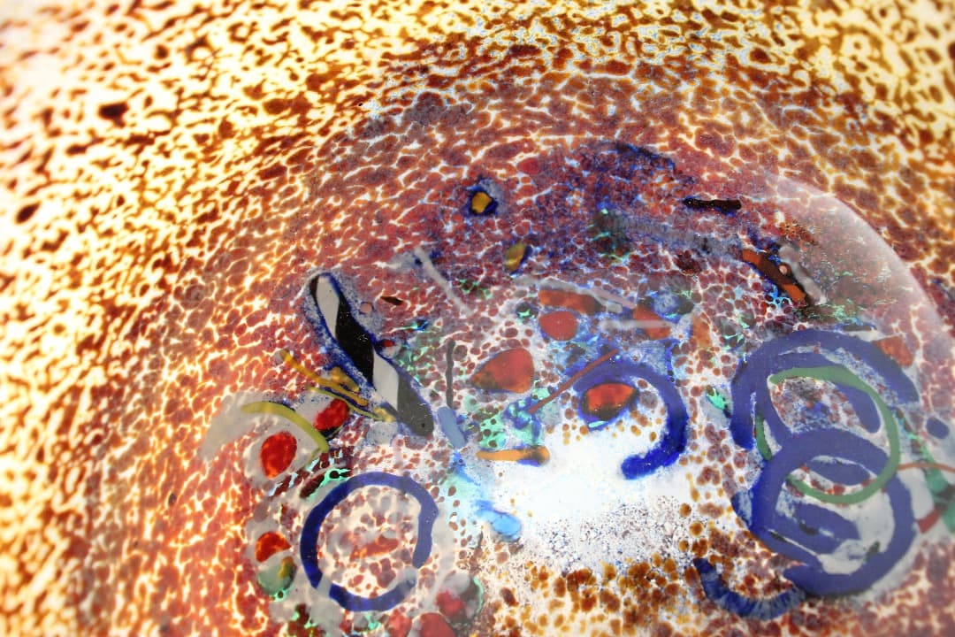 コスタボダ　ガラスボウル　METEOR流星　バーティル・ヴァリーン　アートガラス