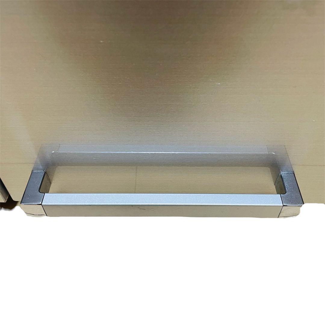 ディノス 冷蔵庫上 キッチンストッカー シルバー　隙間収納　キッチン用品収納