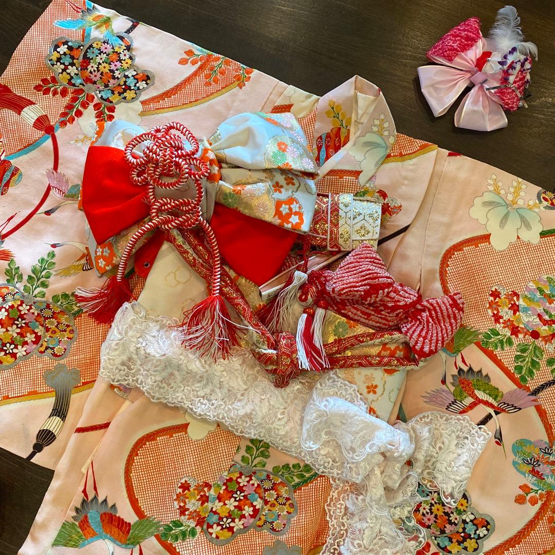 Nta様 アンティーク 七五三 三歳〜 着物 作り帯